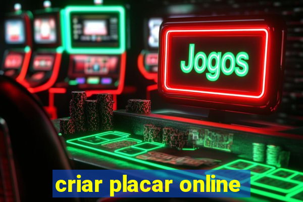 criar placar online